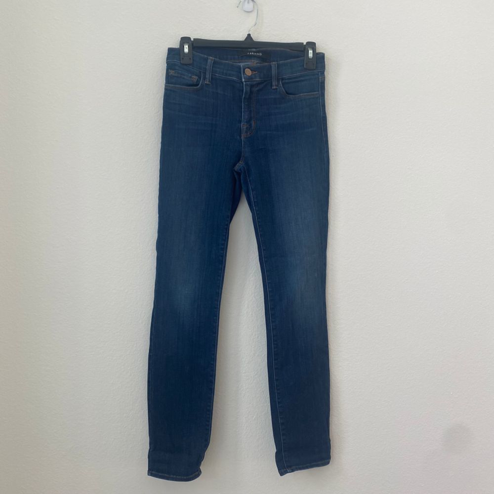 J Brand Womens Blue Jeans Alana High Rise Skinny in size 27